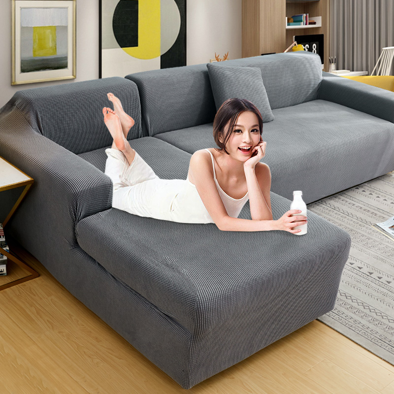 Thickened lazy stretch sofa cover all-inclusive universal set simple modern sofa cushion cover universal anti-cat scratch