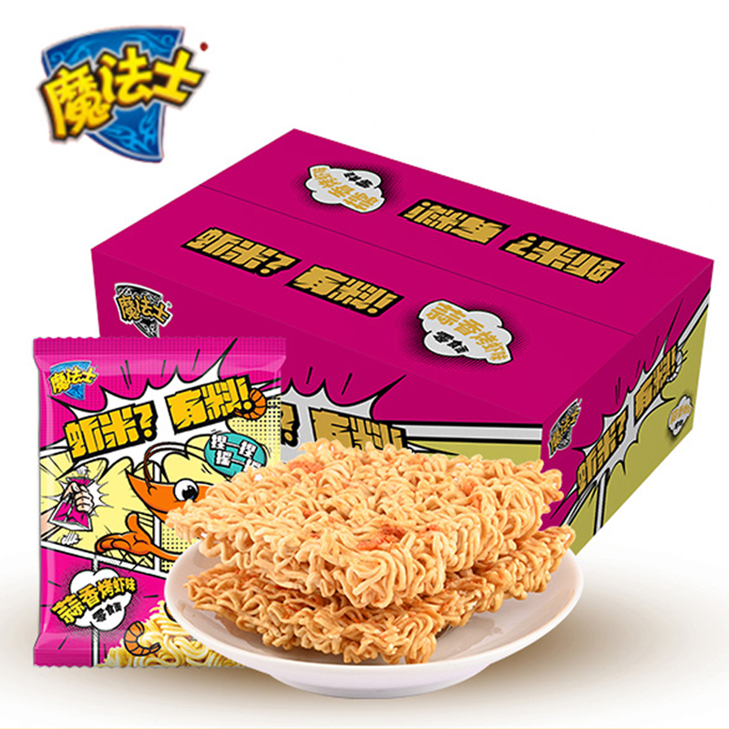 魔法式 蒜香烤虾味干脆面30包 热品库 性价比省钱购 魔法式 蒜香烤虾味干脆面30包 热品库 性价比省钱购