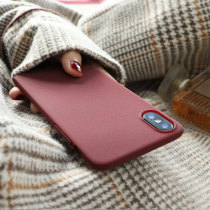 Net red with the same Apple X mobile phone shell female iphonexs max mobile phone case XR frosted hard shell Apple xs couple tide men all-inclusive drop-proof ultra-thin cool wind ins simple solid color matcha green