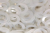 PE environmental protection plastic gasket Soft rubber meson plastic insulation gasket 9 9 5X2 3 3 5 5X0 3 0 5
