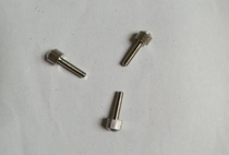 Computer case M3X12 hand screw handle metric machine tooth screw knurled nickel plated hand screw M3*12