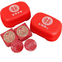 Wedding Soap Box Wedding with Dowry Soap Box Red Couple of Festive Soap Creative Wash Suits