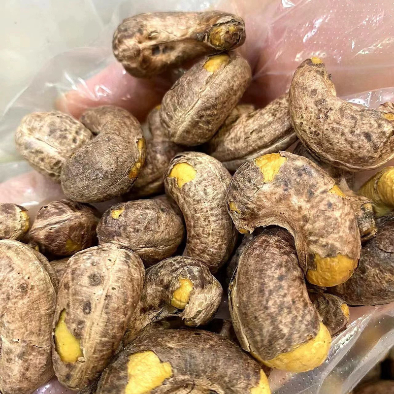 26 Years of New Autumn Crop, Charcoal-Roasted, Salt-Baked, Skin-On, Extra-Large A180 Cashew Nuts, Bulk, Sold by Weight, Free Shipping