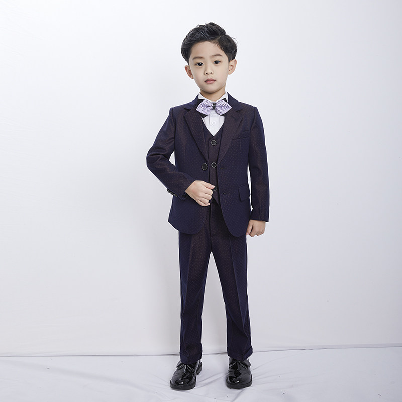 Boy Suits Suit baby's birthday Birthday Dress Handsome children walk show Inn Korean version Fried Street New West Suit