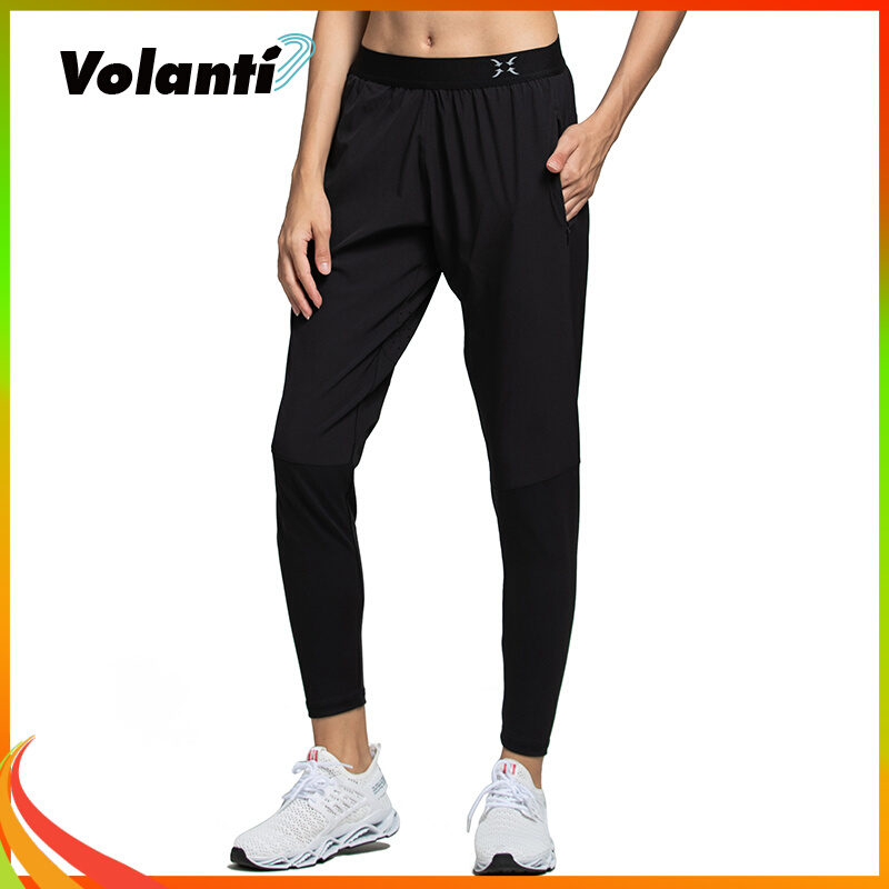 Volandi Volanti Sports Pants Woman Loose Trousers Bunch Foot Running Fitness Pants Speed Dry Mid-Waist Yoga Pants-Taobao