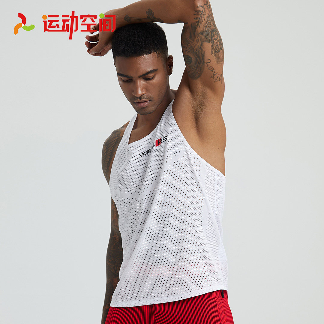 Warandi Athletics Running Sports Body Exam Vest Fitness Training Short Running Vest Speed Dry Perspiration Sweat Light And Breathable-Taobao