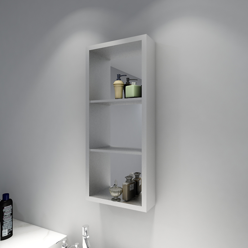 Leboton Toilet Side Cabinet Shelve Shelve Mirror Case Aluminum Mirror Cabinet waterproof bathroom combined storage objective-Taobao