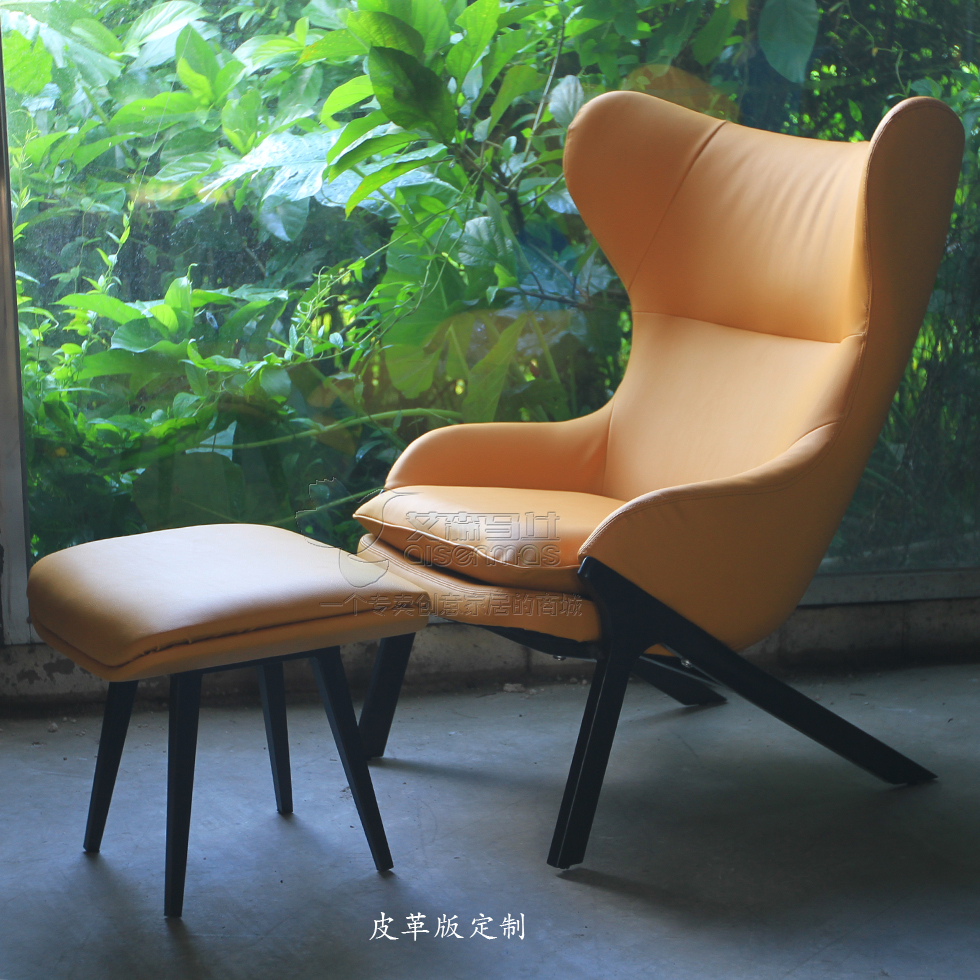 Khách sạn nội thất tùy chỉnh Ghế phòng chờ Bắc Âu hiện đại cá tính Ghế phòng chờ FRP Ghế khách sạn - Đồ nội thất thiết kế ghế thư giãn đọc sách