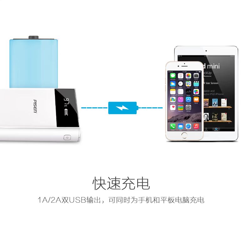 Pinsheng sạc kho báu 20000 mA purr hiển thị PD điện thoại di động dung lượng lớn Apple 8 vivo vạn năng gấp 2 triệu hai 8 Huawei p20 một cộng với sạc nhanh điện thoại di động oppo có thể được thực hiện trên máy bay