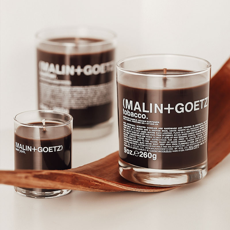 American imports Malin Goetz scented candle Sensory Feast scented bedroom Tranquilizing Sleep Marin dog