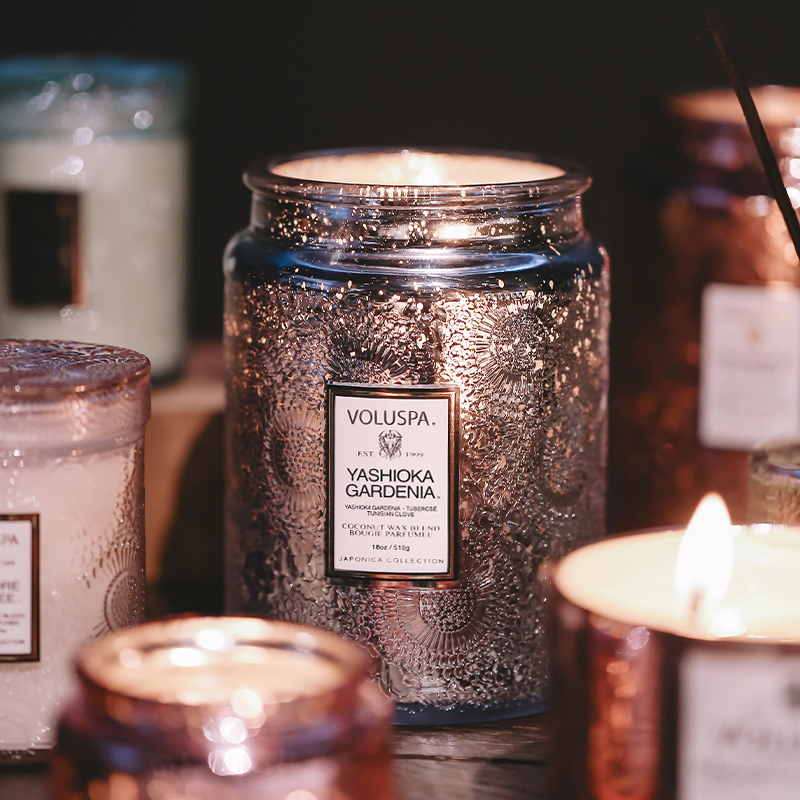 Voluspa scented candles big relief to send girls girlfriends bedroom soothe the nerves to help sleep birthday gifts essential oil fragrance