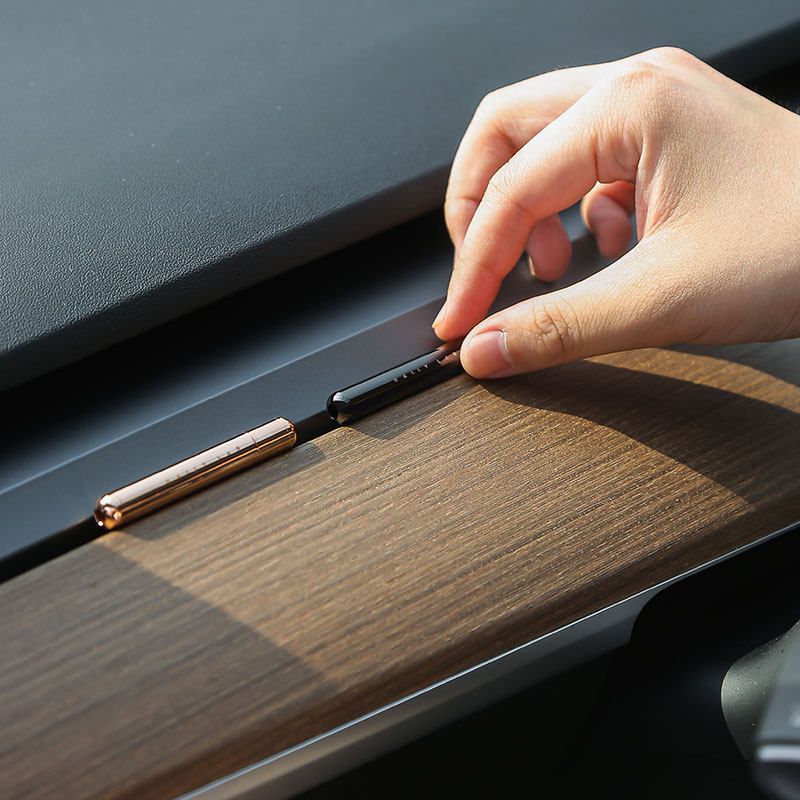 DAILY LAB Tesla Tesla small gold bar On-board Incense lasting light fragrance Upscale Air Outlet Solid scensheet in the car