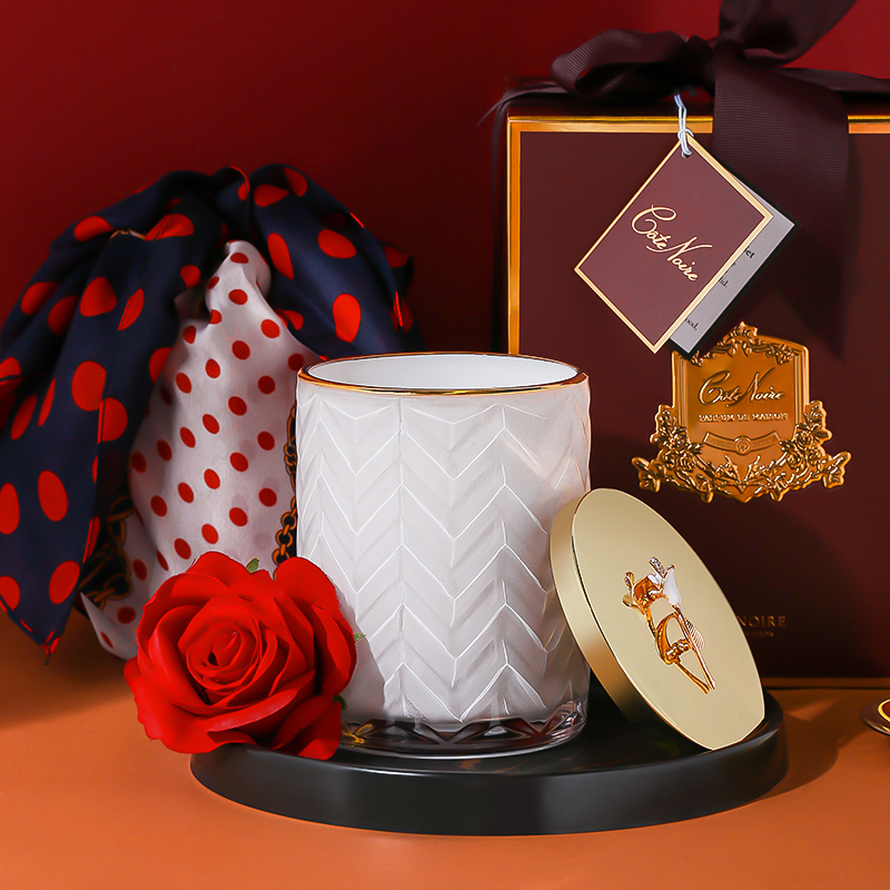 COTE NOIRE Candle French imported bedroom room household permanent natural plant fragrance girls