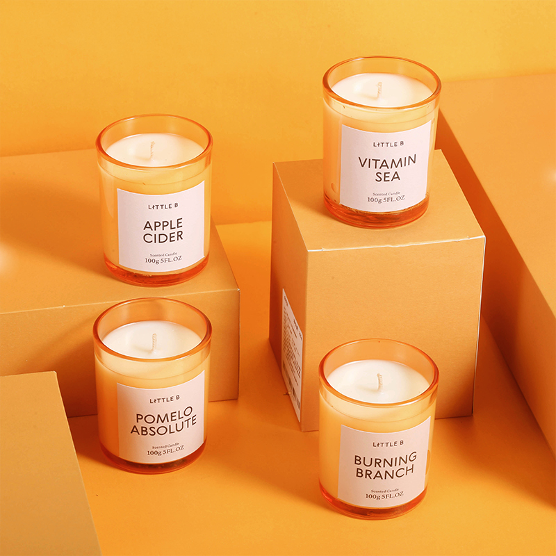 THE BEAST LITTLE B SCENTED CANDLE PRE-SUNSET FRAGRANCE ROMANTIC GIFT BOX ORNAMENT