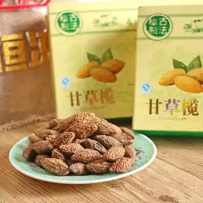 Guangdong specialties licorice and yellow fruit candied fruit dried cold fruit snacks pure natural snacks 180g gift box box