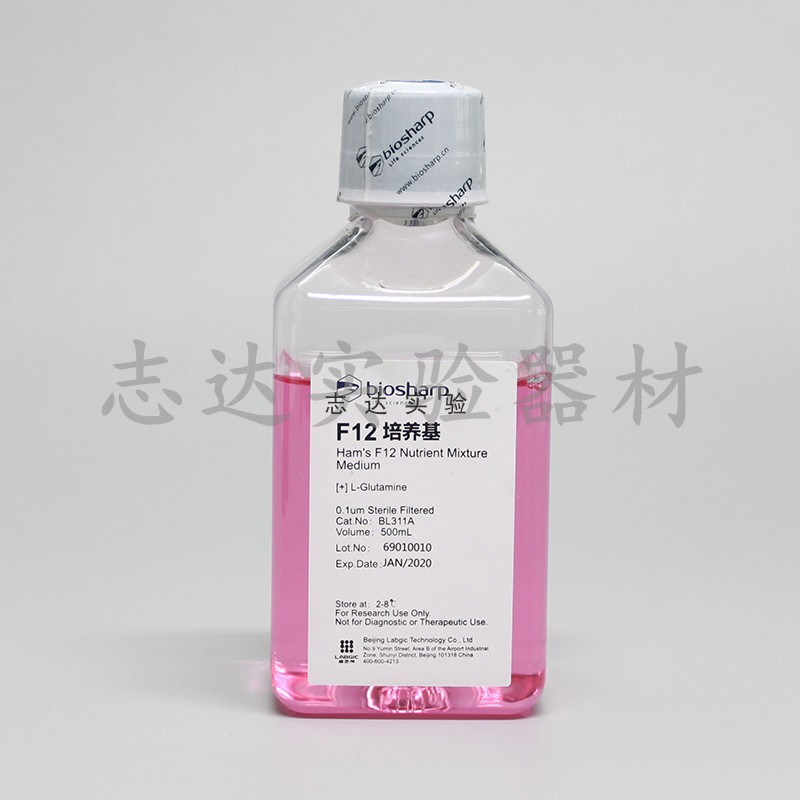 Biosharp BL311A F12液体培养基 500ml