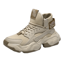 Putian high-end thick-soled dad shoes mens sports summer invisible inner height-increasing mens shoes 10cm casual versatile mesh shoes