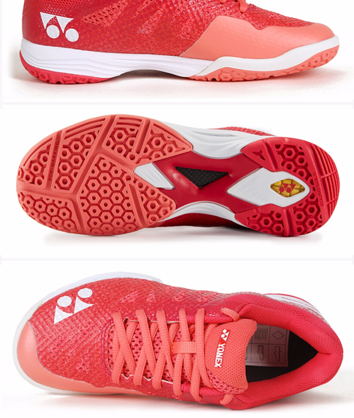 Giày cầu lông YONEX Yonex Nhật Bản 2019 mới yy nam và nữ siêu nhẹ mẫu trang web chính thức A3MEX / A3LEX - Giày cầu lông giày cầu lông, bóng chuyền