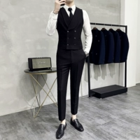 Черный жилет, штаны