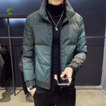 Mens cotton clothes Winter coat bursting trends light and thin down cotton clothes Short cotton padded jacket Chauffo winter clothing 2022 new