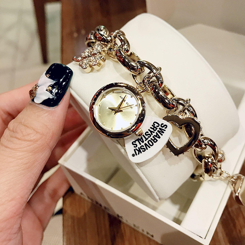 Anne Klein Anne Klein bracelet bracelet pendant wristwatch lady quartz watch-Taobao