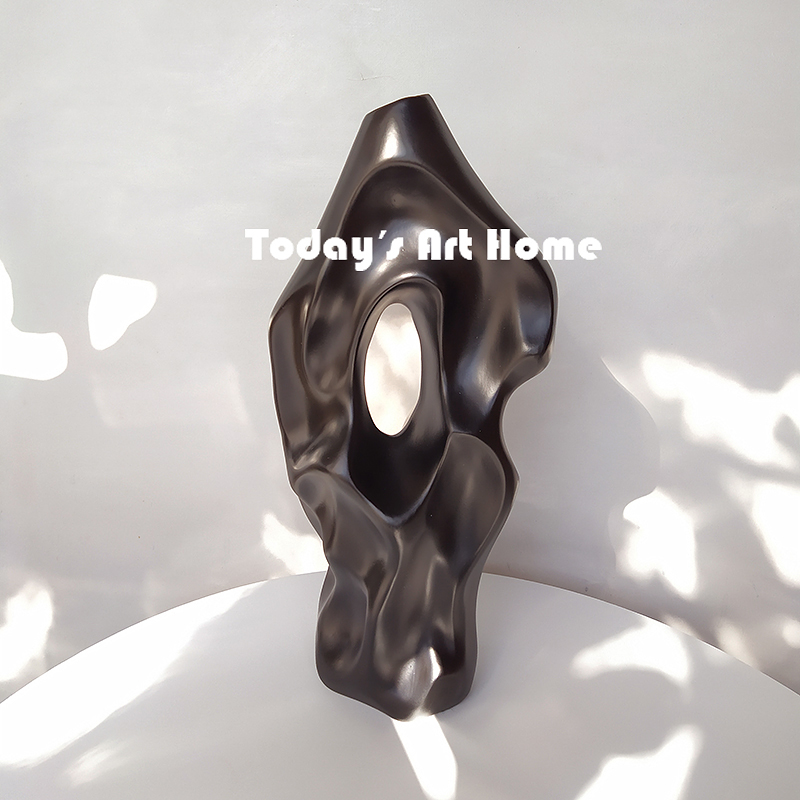 TODAYART Personalized niche medieval vase retro ceramic Chinese style study countertop decoration porch flower arrangement - Taobao