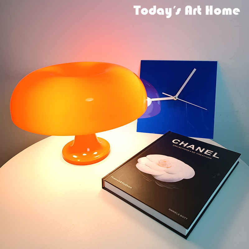 Todays Modern Bauhaus Art Table Lamp, Vintage Danish Designer Mushroom Lamp, Guesthouse Living Room Bedroom Night Light