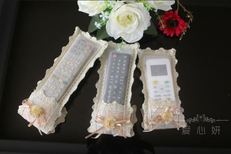 Vải châu Âu TV điều khiển từ xa bảo vệ điều hòa không khí điều khiển từ xa đặt bụi che điều khiển từ xa tấm che nắng