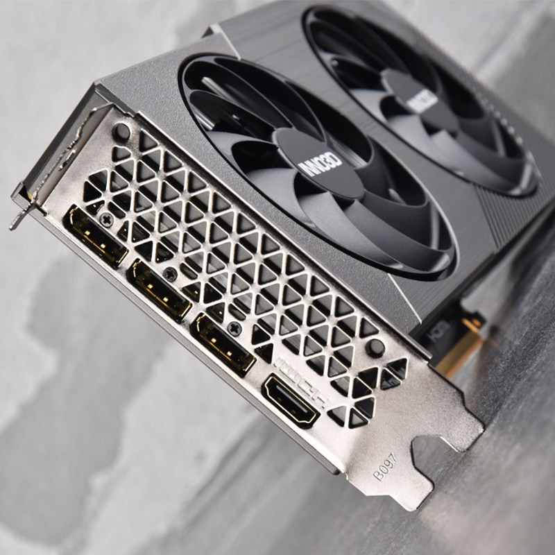 Innotek Rtx5060 Graphics Card Supports Dlss4.0, Metal Backplate Reinforced Design, Desktop Independent Graphics Card