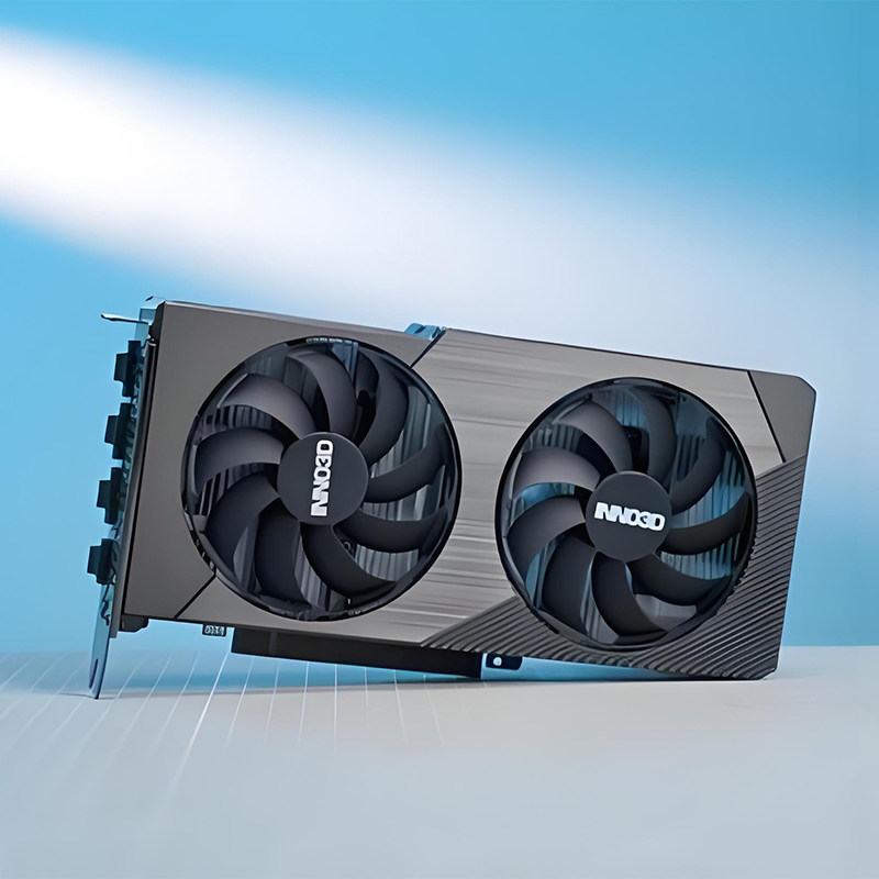 Innotek/Esports Rebel Rtx 5050 Graphics Card, Ray Tracing Ai Acceleration, Supports Dlss 4, Powerful and Efficient Cooling