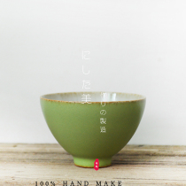 Handmade Jingdezhen ceramic tea cup color glaze Kung Fu Cup individual cup Master Cup Puer cup small tea cup