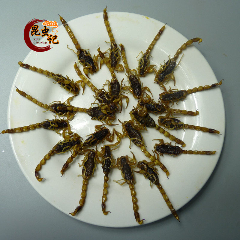 Yimeng whole scorpion Archduke scorpion Scorpion edible insect food 1