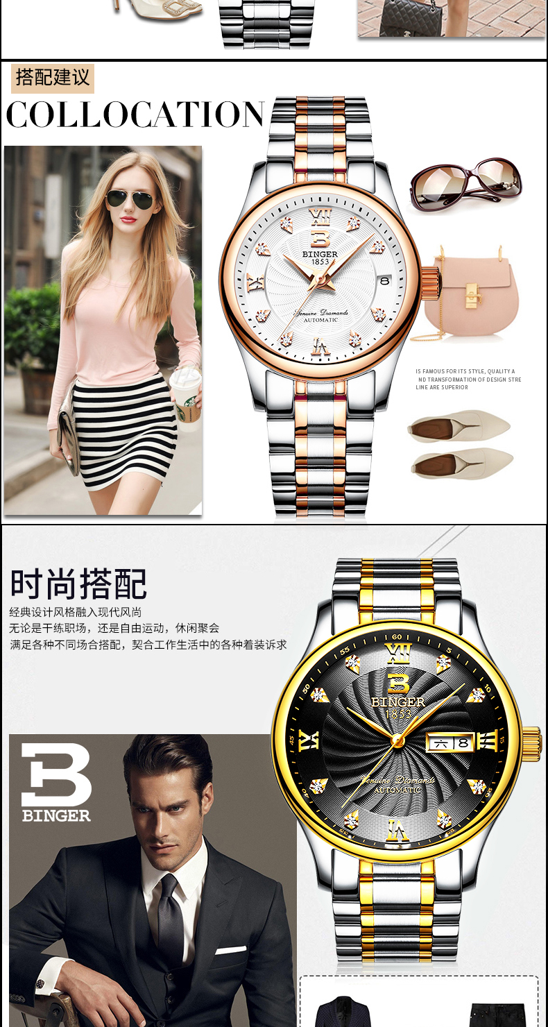 Montre BINGER   - Ref 3272359 Image 18