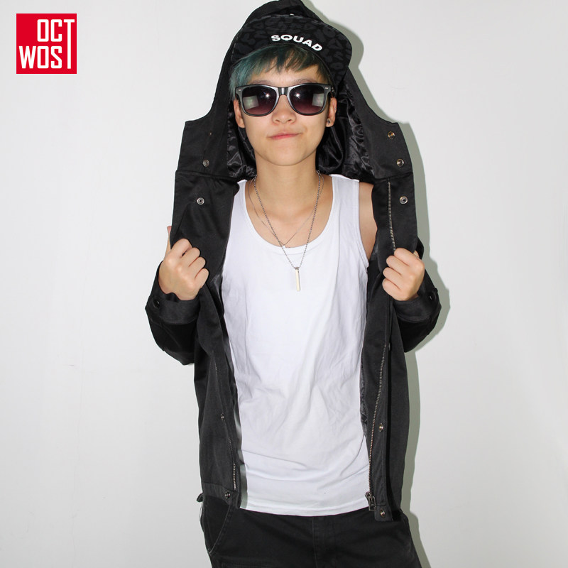 OCTWOS handsome t les t corset hook sports wear reinforced bandage Handsome tt corset long vest underwear