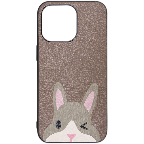 Apple, huawei, морковный кролик, чехол для телефона, совместимый мультяшный милый креативный защитный чехол для влюбленных, iPhone16, из натуральной кожи, 16promax, делается под заказ, подарок на день рождения