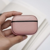 Существует LM ｜ Индивидуальная красная кожаная кожа Airpods123 Generation Airpodspro12 Генеральная гарнитура оболочка настраиваемого защитного комплекта.