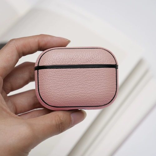 Существует LM ｜ Индивидуальная красная кожаная кожа Airpods123 Generation Airpodspro12 Генеральная гарнитура оболочка настраиваемого защитного комплекта.