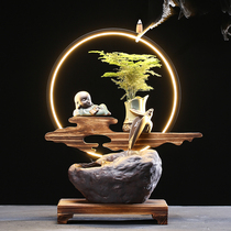 Creative Flowing Water Instrumental Fountain Home Swing office Desktop Xuanguan Living room Feng Shui Shops Opening Gifts