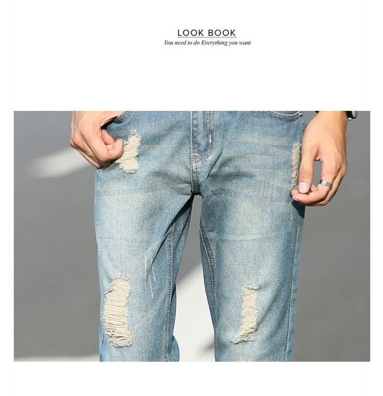 Jeans pour adolescent Sarouel HUDBSHI en coton pour été - Ref 1460843 Image 18