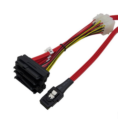 HP disassembly Mini SAS 36P-29P SAS line SFF-8087 to 4 SAS SFF-8482 1 rpm