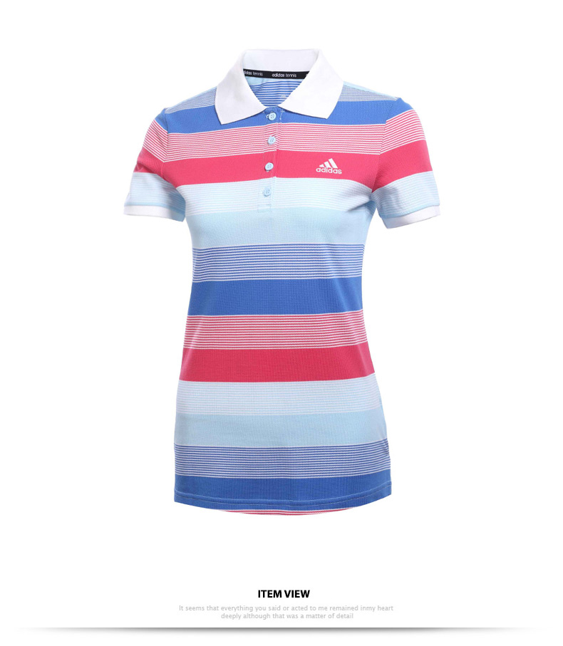 Polo sport femme ADIDAS AY4544 - Ref 555158 Image 14