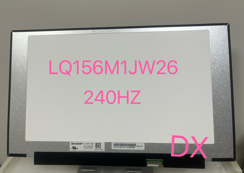 Sharp 15.6inch Lq156M1Jw26 Lq156M1Jw16/17/04/06/09/08 Lcd Screen 240Hz