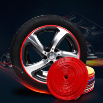 Car Hub Trim Strip Tire Anti-Scratchproof Crash-proof Strip Rim Protection Strip Rim Decoration Change Color Patch Glued Paper