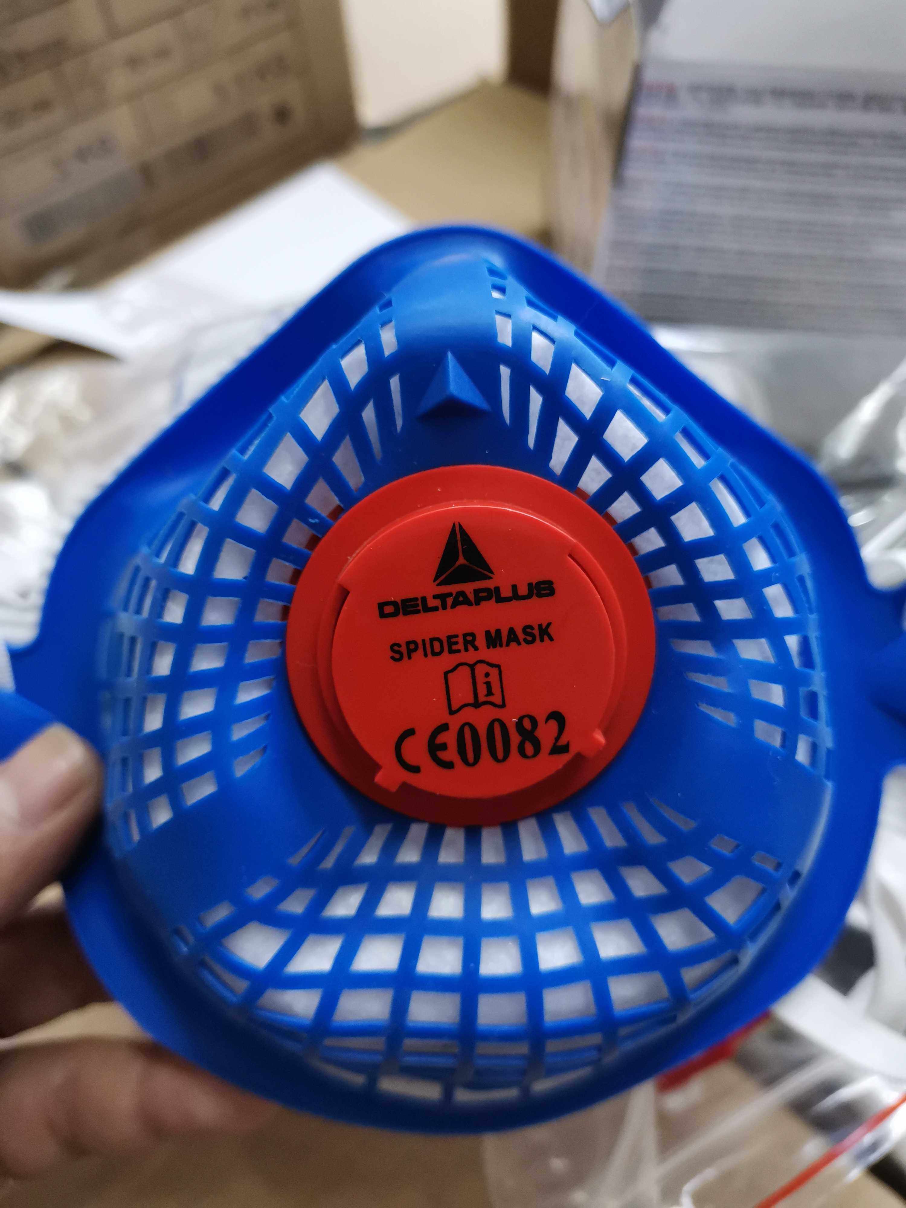 Deir Tower 104117 spider mask combined replacement cotton cups type with valve FFP3 level mask