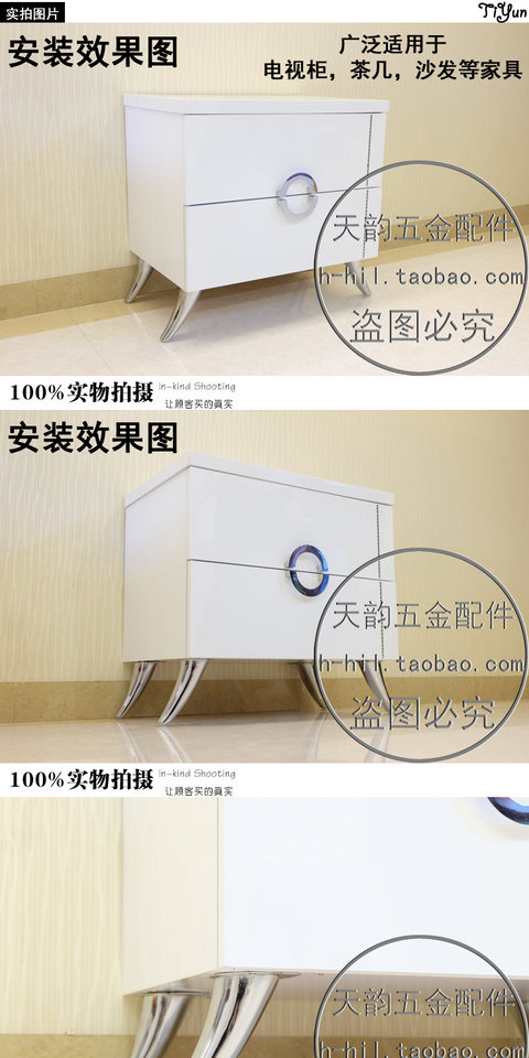 tủ phong cách châu Âu chân chân ghế sofa Nội bàn cà phê bên cạnh giường hỗ trợ chân tủ TV chân phụ kiện phần cứng chân J12 - Ghế sô pha sofa băng