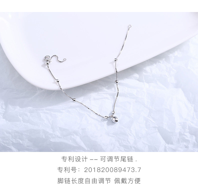 Bracelet de cheville Femme JOHNSONGEM en Argenterie - Ref 3104357 Image 12