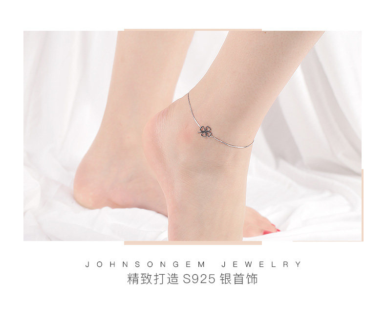 Bracelet de cheville Femme JOHNSONGEM en Argenterie - Ref 3103873 Image 16