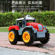 Electric anti-collision flip roll stunt car Off-road jeep racing Childrens toy car