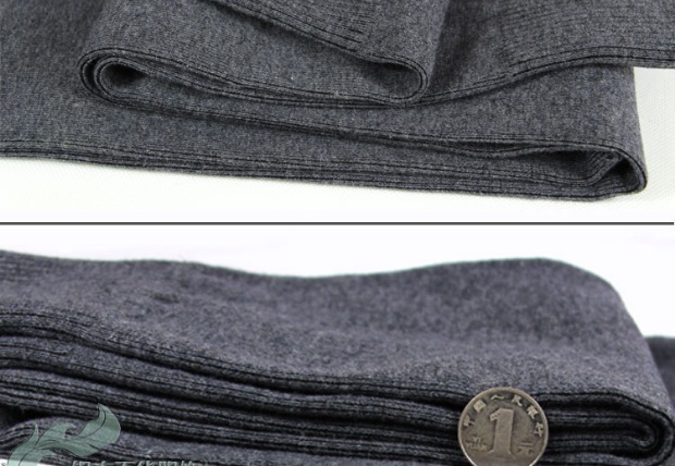 Full-len worsted trung niên mùa thu và mùa đông cao eo ấm quần dòng quần dài quần len dày cashmere quần nam legging nữ