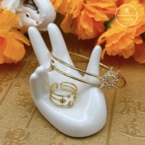 Feng Yi Thai Amulet Ajahn Lin Hexagram Bracelet Ring